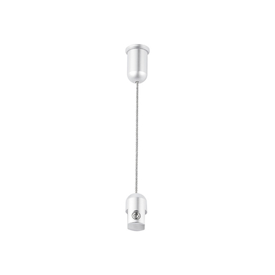 Sistema de visualización de cable de material de aluminio de latón para telas