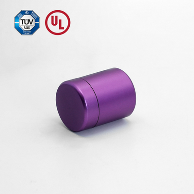 Señales de aluminio púrpura de resistencia ajustable para panel acrílico / hierba