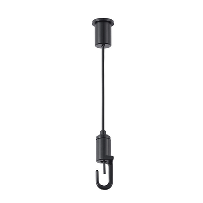 Cable ajustable de acero inoxidable 304 Kit de suspensión de salida lateral de alambre de zinc de extremo superior de 1,5 mm de diámetro