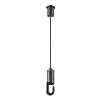 Cable ajustable de acero inoxidable 304 Kit de suspensión de salida lateral de alambre de zinc de extremo superior de 1,5 mm de diámetro