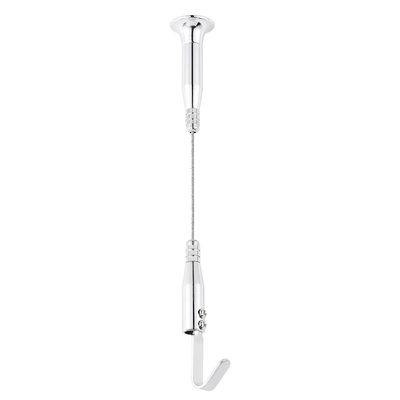 1.2/1.5mm Sistema de suspensión de cable de acero de latón con tornillo en la instalación