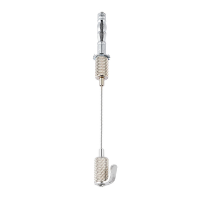 Sistema de suspensión de alambre de acero de tornillo con carga de ruptura de 1,2 mm y 80 mm