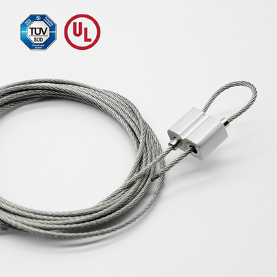 Soportador de cable en bucle ajustable Soportador de cable de alambre para el techo de los accesorios de iluminación