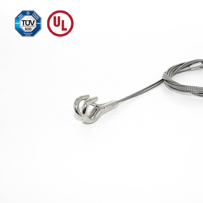 Kit de suspensión de pinzas de cable de gancho ajustable de latón para colgar pintura