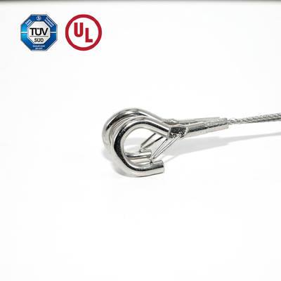 Kit de suspensión de pinzas de cable de gancho ajustable de latón para colgar pintura