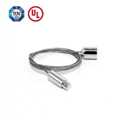 Sistema de suspensión de cable ajustable agarre de cable con tornillo masculino