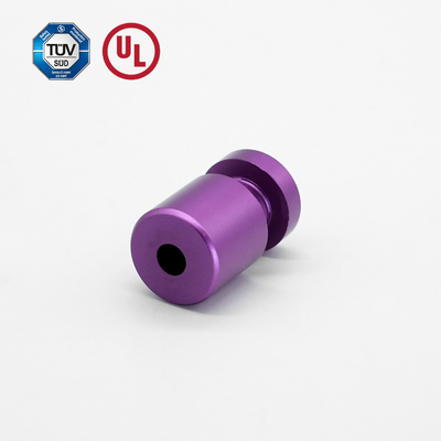 Señales de aluminio púrpura de resistencia ajustable para panel acrílico / hierba