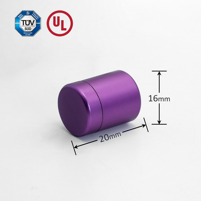 Señales de aluminio púrpura de resistencia ajustable para panel acrílico / hierba