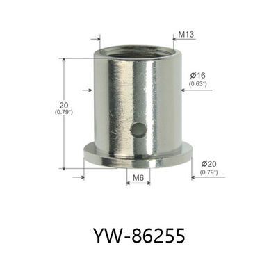 hilo femenino YW86252 niquelado de 20m m Dia Ceiling Cable Hanging System M6