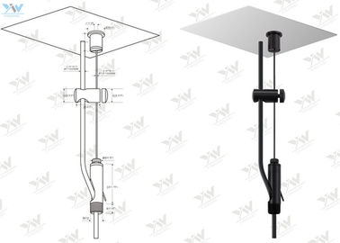 Sistemas de la ejecución del alambre de acero de la alimentación del poder con la luz linear aplicada del tenedor del cable